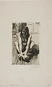 The Frog by Anders Zorn