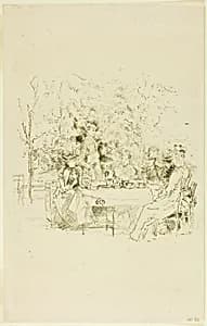 The Garden by James McNeill Whistler