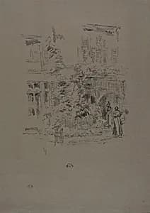 The Garden Porch by James McNeill Whistler