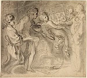 The Genius of Painting by Gabriel Jacques de Saint-Aubin