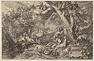 The Golden Age by Abraham Bloemaert