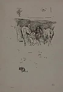 The Good Shoe by James McNeill Whistler