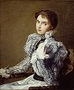 The Grey Bodice by Julian Alden Weir