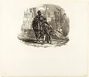 The Hanged by Richard Parkes Bonington
