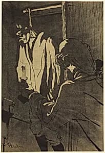 The Hanged Man by Henri de Toulouse-Lautrec