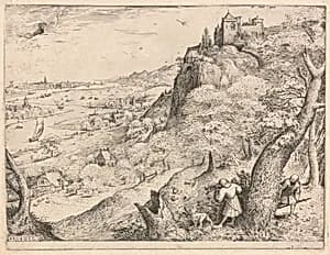 The Hare Hunters by Pieter Bruegel, the elder