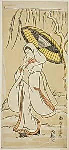The Heron Maiden by Torii Kiyotsune