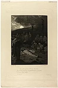 The Interment of Jesus by Antonio Piccinni