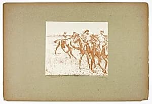The Jockeys by Georges-William Thornley