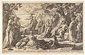 The Judgement of Midas by Hendrick Goltzius