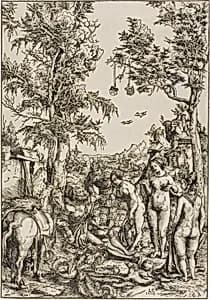 The Judgment of Paris by Lucas Cranach the Elder