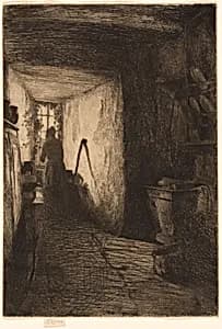 The Kitchen by James McNeill Whistler