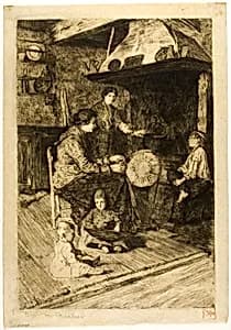 The Lace Maker by Otto Henry Bacher
