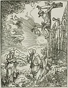 The Large Crucifixion by Wolfgang (Wolf) Huber