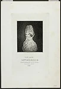 The Late Mrs. Morris by David Claypoole Johnston