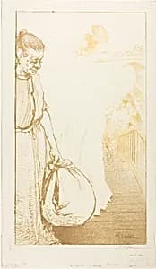 The Laundresses by Louis Auguste Lepère