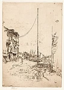 The Little Mast by James McNeill Whistler