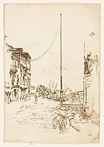 The Little Mast by James McNeill Whistler