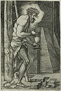 The Man of Sorrows by Hans Sebald Beham