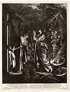 The Mocking of Ceres by Hendrick von Goudt