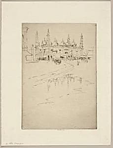 The Mosque, Delphi by Ernest Stephen Lumsden