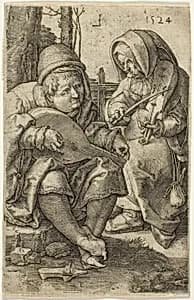 The Musicians by Lucas van Leyden