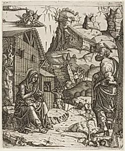 The Nativity by Master I.I.C.A.