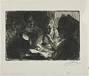 The New Ballad by Anders Zorn