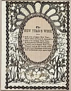 The New Year's WIsh (holiday card) by John Windsor