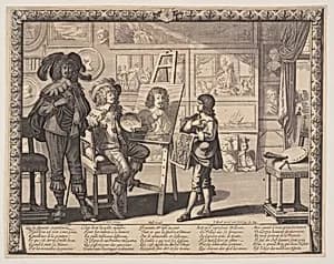 The Noble Painter by Abraham Bosse