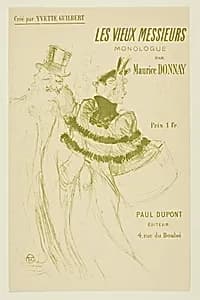 The Old Gentlemen by Henri de Toulouse-Lautrec