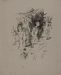 The Old Smith's Story by James McNeill Whistler