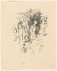 The Old Smith's Story by James McNeill Whistler