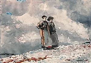 The Outlook, Maine Coast by Winslow Homer