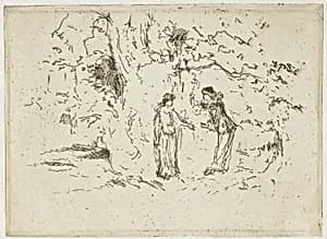 The Pastoral Play by Theodore Roussel