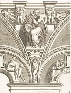 The Persian Sibyl by Giorgio Ghisi