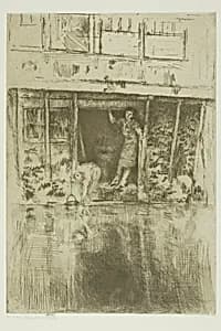 The Pierrot by James McNeill Whistler