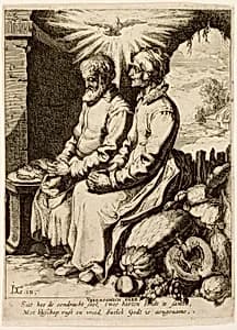 The Pious Old Couple by Unknown