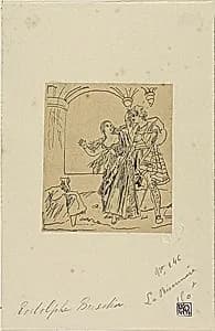 The Prisoner by Rodolphe Bresdin