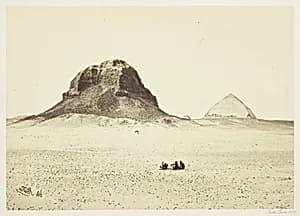 The Pyramids of Dahshoor by Francis Frith
