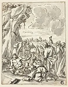 The Raising of Lazarus by Unknown