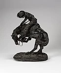 The Rattlesnake by Frederic Remington