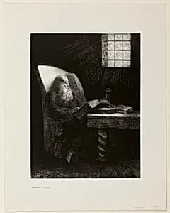 The Reader by Odilon Redon
