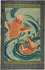 The Red Carp by Utagawa Toyokuni I