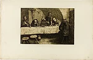 The Refectory by Alphonse Legros