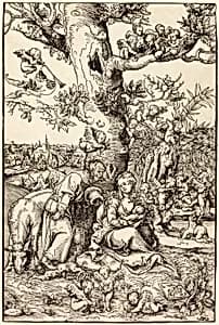 The Rest on the Flight into Egypt by Lucas Cranach the Elder