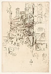 The Rialto by James McNeill Whistler