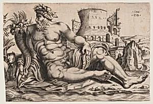 The River Nile by Cornelis Bos