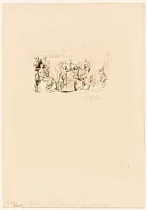 The Round by Auguste Rodin