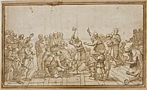 Portrait of School of Charles Le Brun